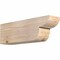 Ekena Millwork Crestline Smooth Rafter Tail, Douglas Fir, 5 1/2"W x 8"H x 24"L RFT06X08X24CRE00SDF - alternate 1